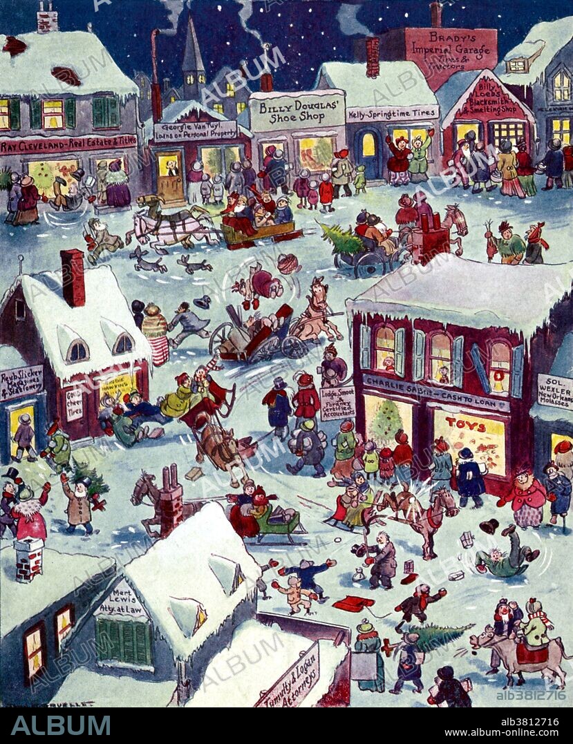 Christmas Eve at Yapp's Crossing, 1918
