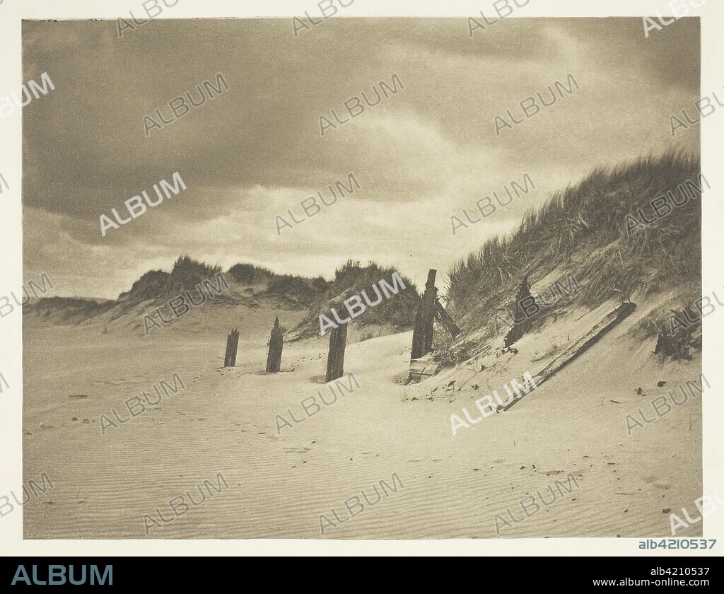 Sand Dunes. B. Gay Wilkinson; English, 1857-1927. Date: 1880-1890. Dimensions: 14.3 × 18.7 cm (image); 27.9 × 37.8 cm (paper). Photogravure, from "Sun Artists, Number 6" (1891). Origin: England.