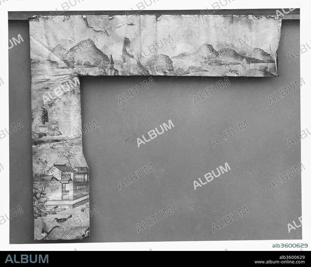 Wallpaper Panel. Dimensions: Dimensions unavailable. Date: 1700-1730.