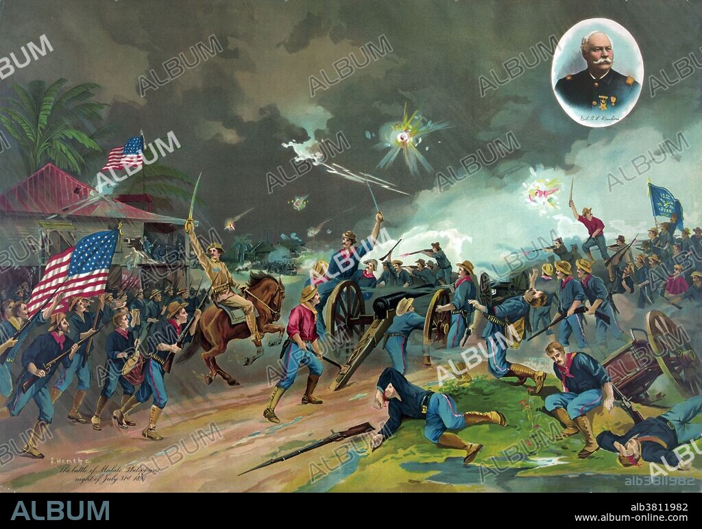 The Battle of Malate was fought in the trenches of Malate at midnight of July 31, 1898, with General Francis V. Greene commanding the American brigade. It was part of the Battle of Manila, a short land engagement between the U.S. Army, its then-allied Philippine Revolutionary Army, and Spanish forces at the end of the Spanish-American War. The battle occurred four months after the pivotal U.S. Navy victory during the Battle of Manila Bay, after which America controlled Manila Bay and therefore effectively controlled the fate of Manila. The battle left American forces in control of Intramuros, the center of Manila, surrounded by Philippine revolutionary forces, creating the conditions for the Battle of Manila of 1899 and the start of the Philippine-American War.