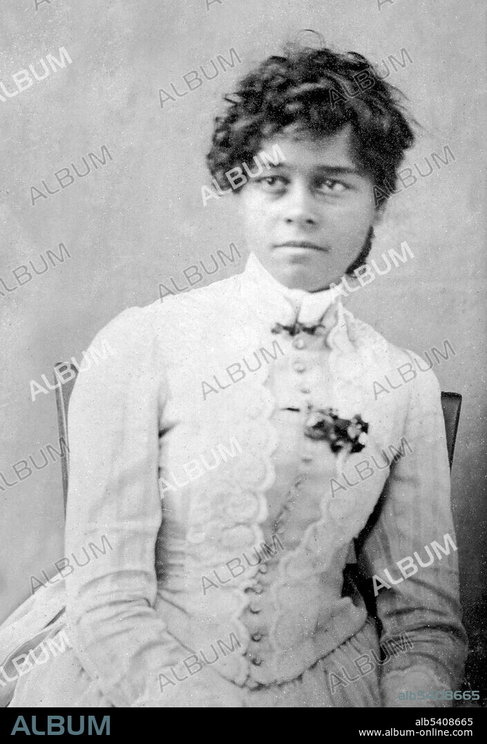 Clarissa Minnie Thompson Allen (October 1, 1859 - November 23, 1941) was an American educator and author. Allen wrote fiction based around true stories about wealthy African-American families in the American South. Her most notable work was Treading the Winepress, consisted of 41 stories about two families. The stories took place in Capitolia, based on Columbia, South Carolina. The book includes love triangles, murder, womanhood, charity, and madness. It was a serialized publication. Her poetry was published in African-American newspapers, As an educator she taught  algebra, Latin, physical geology, and history. No photographer credited, 1872 (cropped and cleaned).