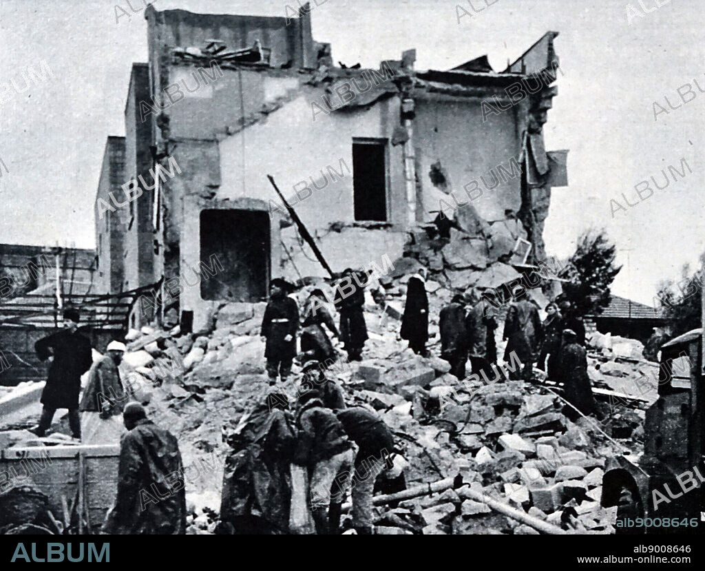 The Semiramis Hotel bombing, carried out by the Haganah on the Christian owned Semiramis Hotel in the Katamon neighbourhood of Jerusalem in Mandatory Palestine. January 1948.
