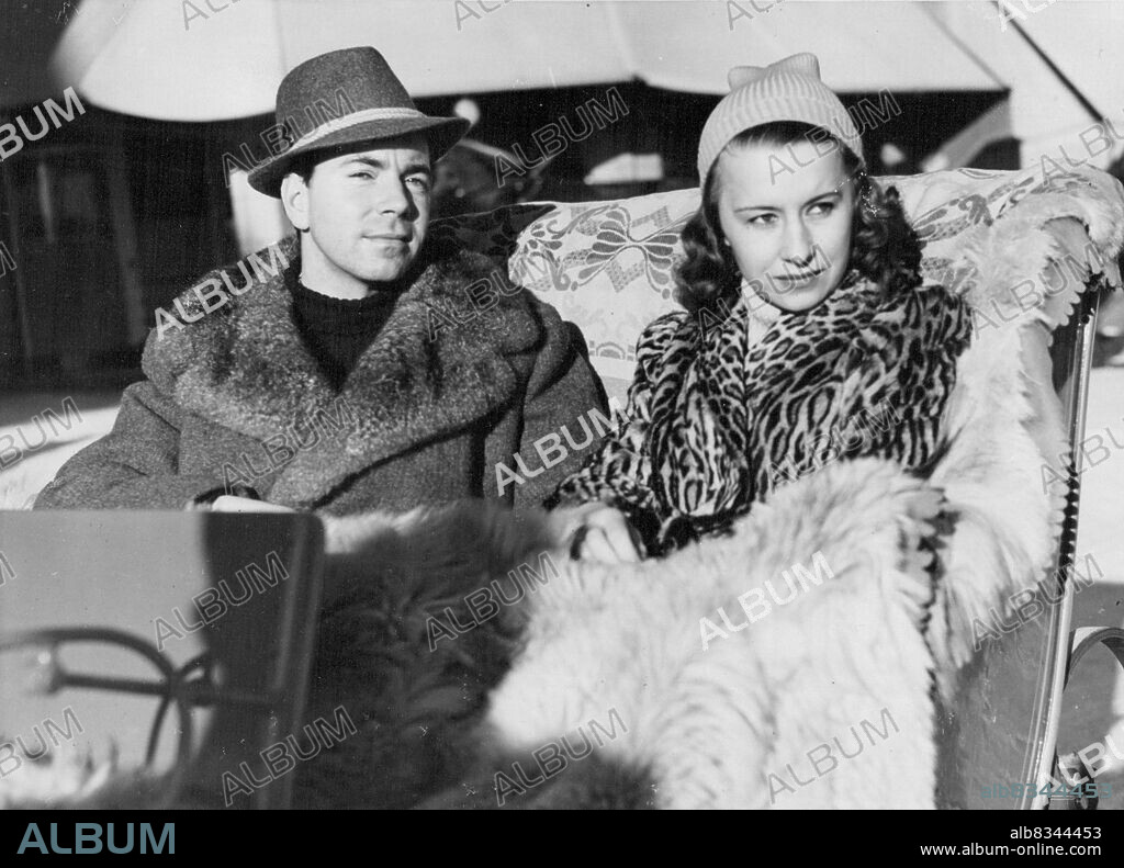 Swedish Prince and his BridePrince and Princess Sigvard Bernadotte photo graphed off for a ride in a sleigh at St. Moritz, where they are enjoying the winter sports. It will be recalled that the Prince, who is a son of the Crown Prince of Sweden, married an actress against Royal Section, but was forgiven by King Gustav after living for some time as Mr. and Mrs. Bernadotte. January 04, 1938. (Photo by Fox Photos).
