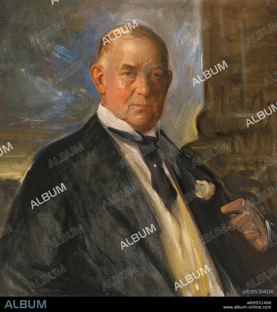 JOHN DA COSTA. James Buchanan Duke. oil on canvas. Date: c. 1922.