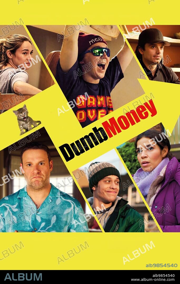 Poster of DUMB MONEY, 2023, directed by CRAIG GILLESPIE. Copyright COLUMBIA PICTURES.