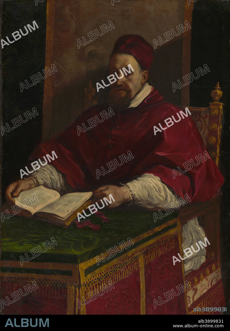 GIOVANNI FRANCESCO BARBIERI. Pope Gregory XV. Date/Period: Between 1622 and 1623. Painting. Oil on canvas. Height: 133.7 cm (52.6 in); Width: 98.4 cm (38.7 in).