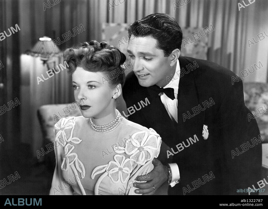 IDA LUPINO and ROBERT ALDA in THE MAN I LOVE, 1947, directed by RAOUL WALSH. Copyright WARNER BROTHERS.