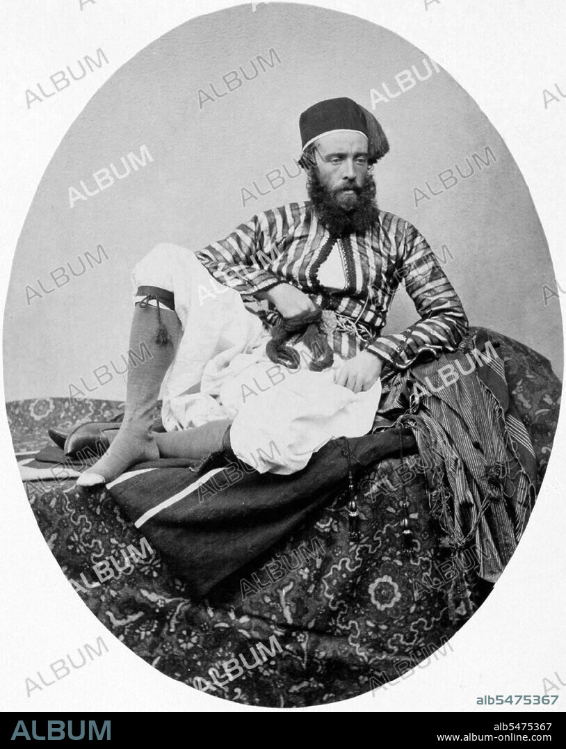 Francis Frith (also spelled Frances Frith) (October 31, 1822 – February 25, 1898) was an English photographer of the Middle East and many towns in the United Kingdom. Frith was born in Chesterfield, Derbyshire, attending the Quaker schools at Ackworth and Quaker Camp Hill in Birmingham (ca. 1828–1838), before he started in the cutlery business. Leaving in 1850 to start a photographic studio known as Frith & Hayward in Liverpool. A successful grocer, and later, printer, Frith fostered an interest in photography, becoming a founding member of the Liverpool Photographic Society in 1853. Frith sold his companies in 1855 in order to dedicate himself entirely to photography. He journeyed to the Middle East on three occasions, the first of which was a trip to Egypt in 1856 with very large cameras (16' x 20'). He used the collodion process, a major technical achievement in hot and dusty conditions.