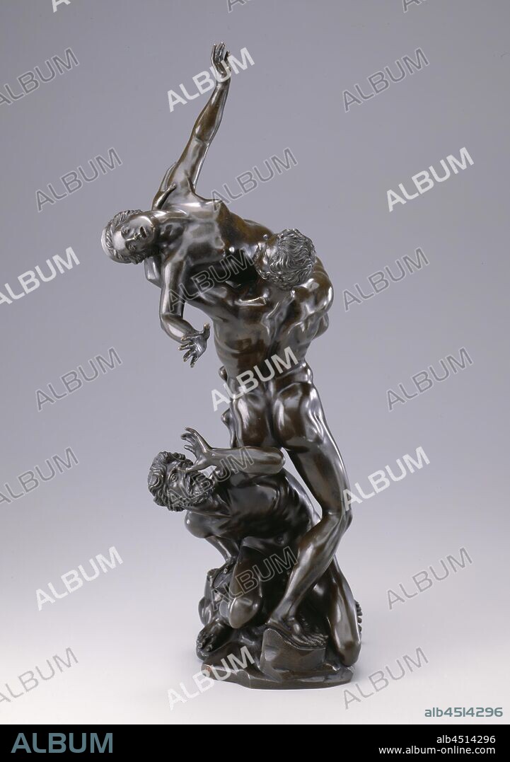 after a model by Giovanni da Bologna (by a northern follower), Italian, 1529-1608, Abduction of a Sabine Woman, early 17th Century, bronze, 23 3/4 x 12 1/4 x 9 in. (60.3 x 31.1 x 22.9 cm).