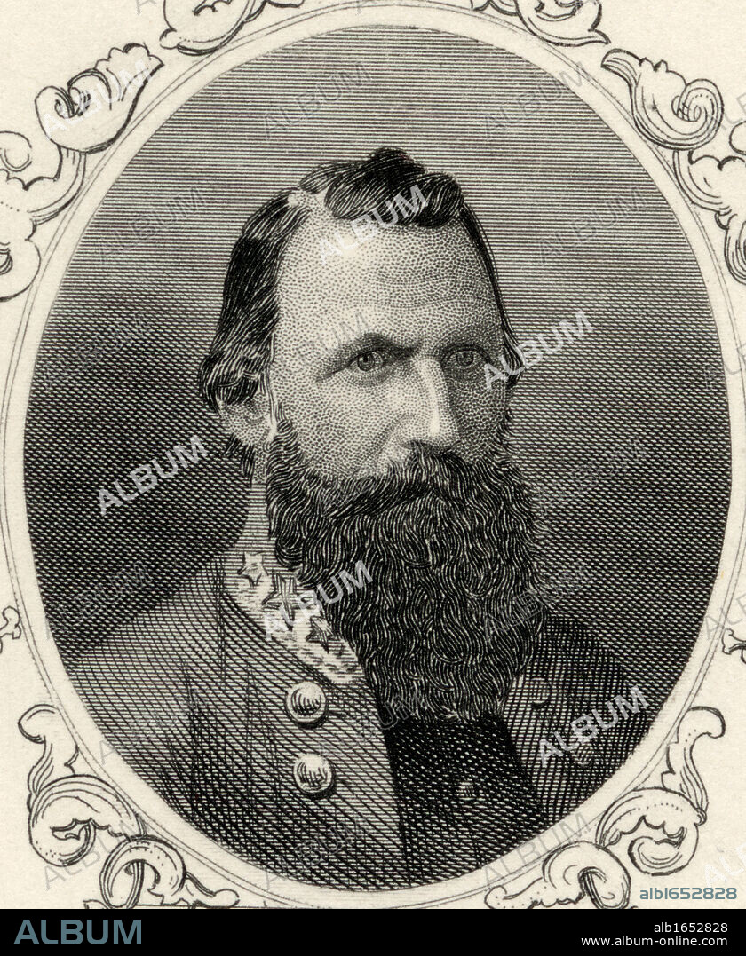 James Ewell Brown Stuart, aka Jeb Stuart,1833-1864. American Major General in the Confederate army during the American Civil War.