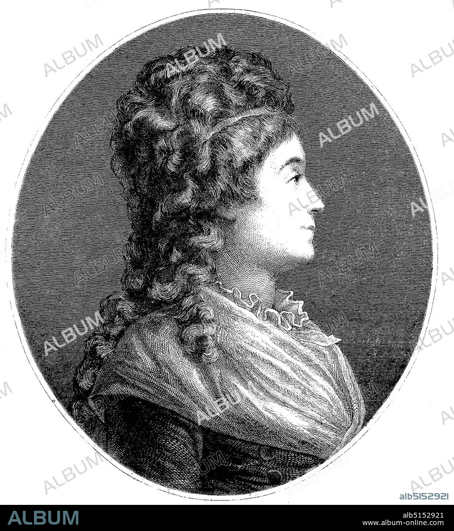 Marie-Jeanne Manon Roland de la Platiere, 1754-1793, born Marie-Jeanne Phlipon, known under the name Madame Roland, was a French revolutionary, salonniere and writer, France, Europe.