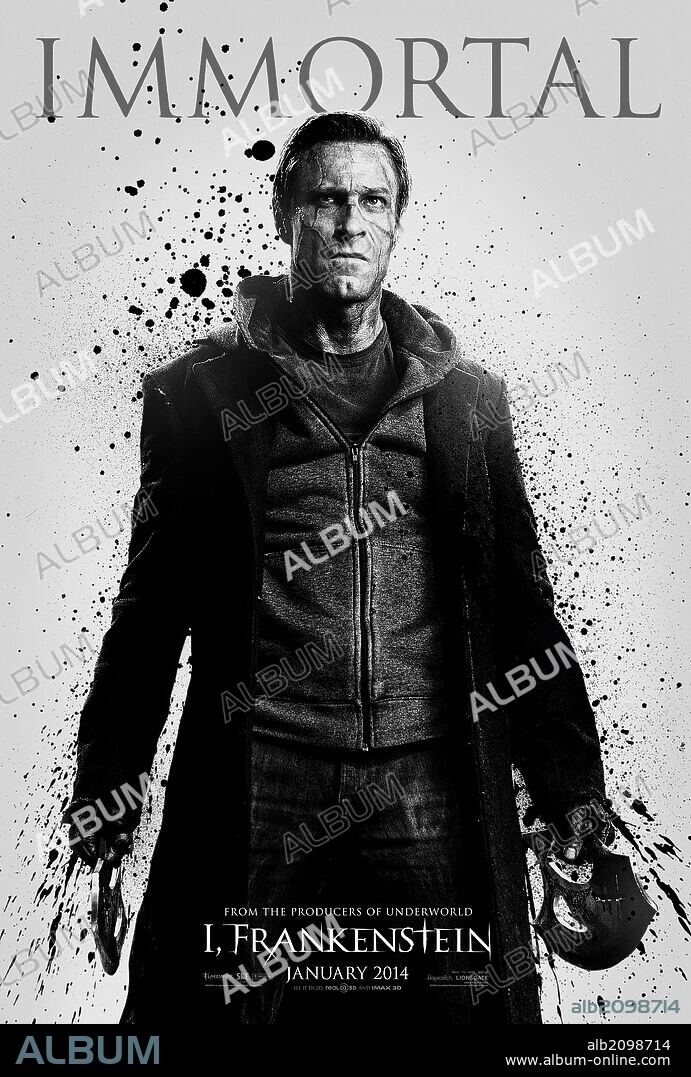 Poster de YO, FRANKENSTEIN, 2014 (I, FRANKENSTEIN), dirigida por STUART BEATTIE. Copyright LAKESHORE ENTERTAINMENT.