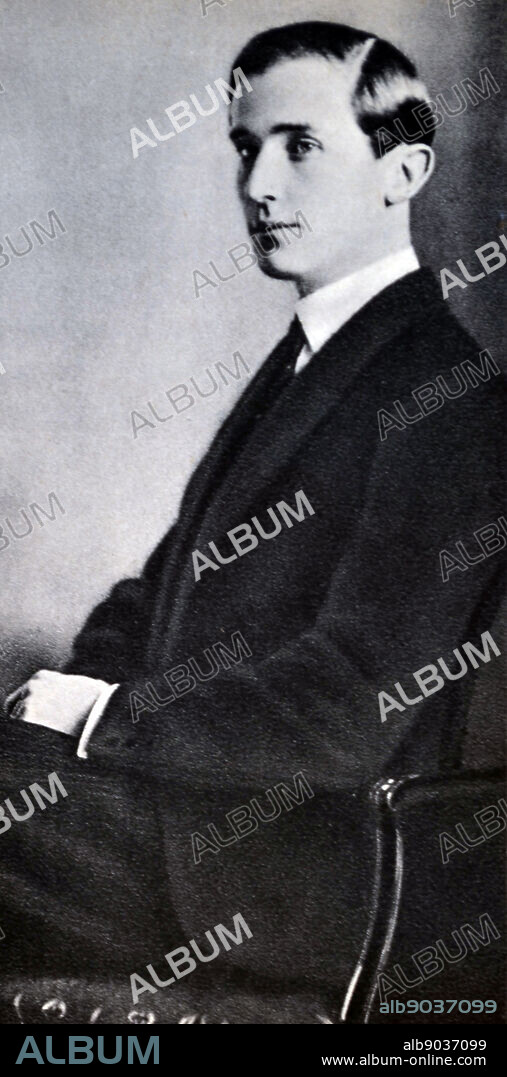 Portrait of Prince Felix Yusupov Felixowitsch (1887 - 1967) the mastermind in the murder of Rasputin. Dated 1914.