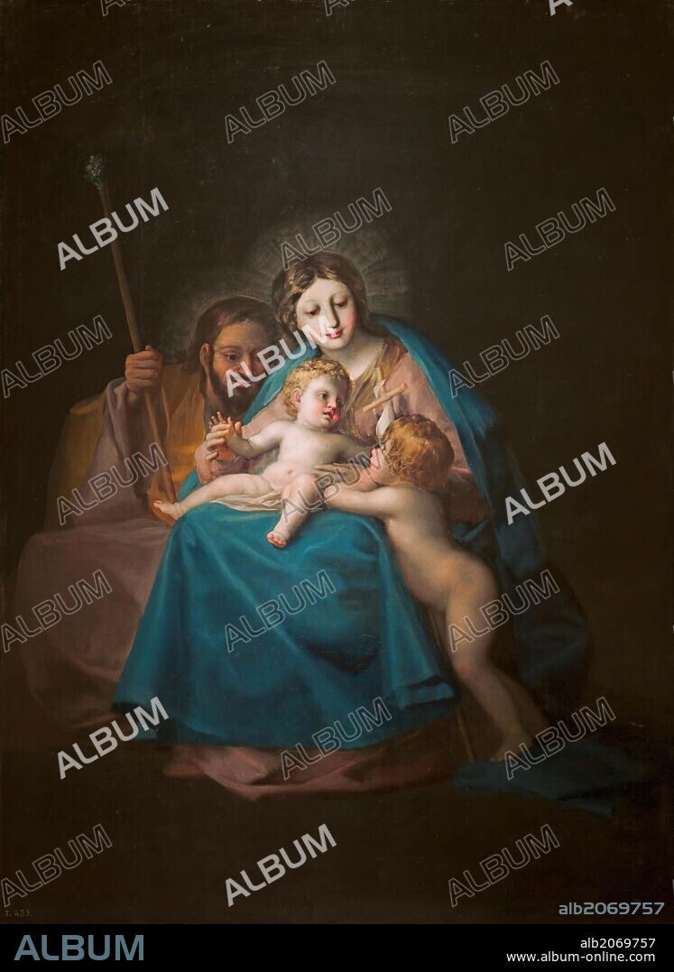 Francisco de Goya y Lucientes / 'La Sagrada Familia', 1775-1780, Escuela Española, Óleo sobre Lienzo, 203 cm x 143 cm, P00746.