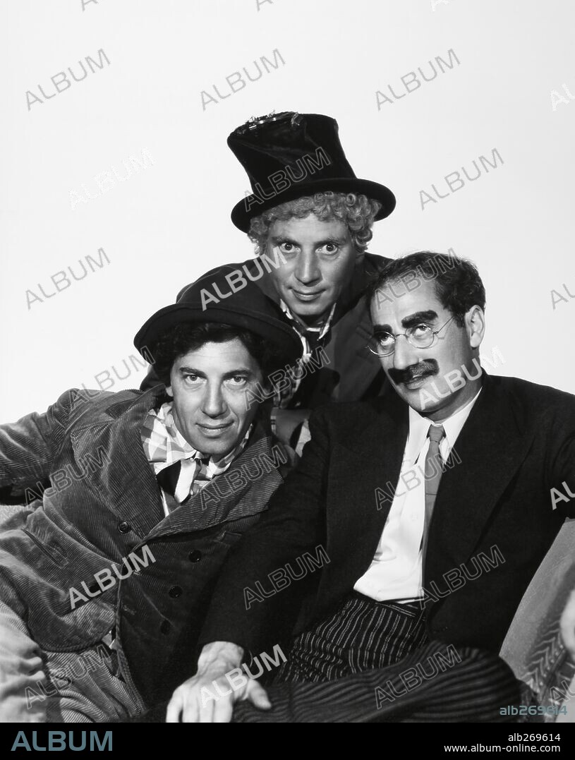 LOS HERMANOS MARX, CHICO MARX, GROUCHO MARX y HARPO MARX. CHICO MARX, GROUCHO MARX, HARPO MARX y THE MARX BROTHERS.