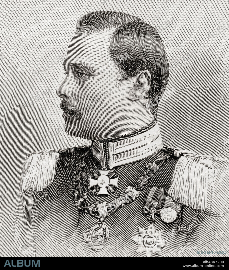 Ernest Louis Charles Albert William, 1868 â€“ 1937.  The last Grand Duke of Hesse and by Rhine.  From The Strand Magazine, published January to June, 1894.