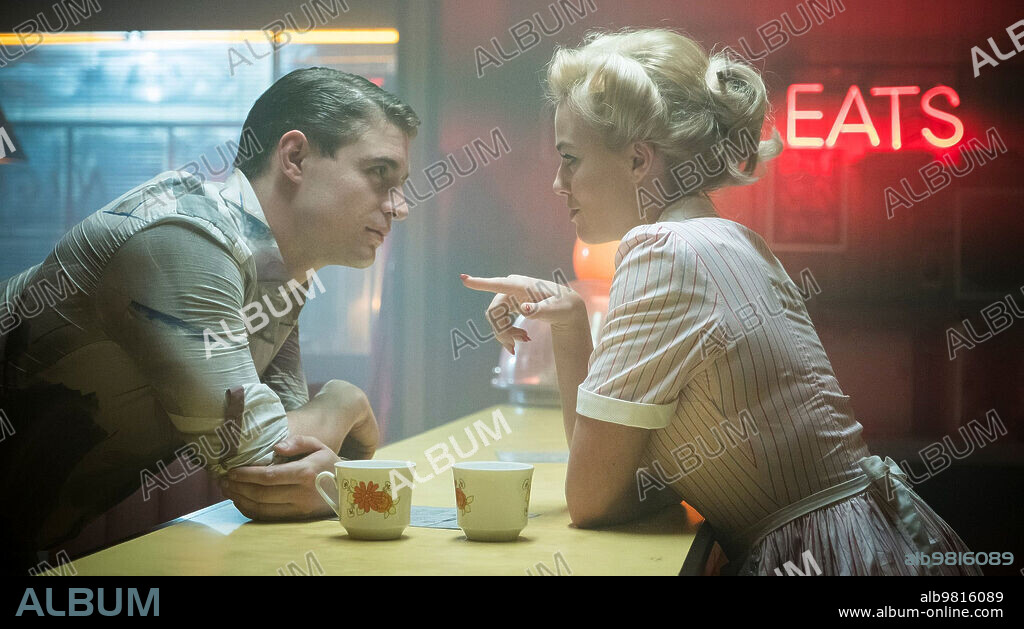 MARGOT ROBBIE and MAX IRONS in TERMINAL, 2018, directed by VAUGHN STEIN. Copyright HIGHLAND FILM GROUP.