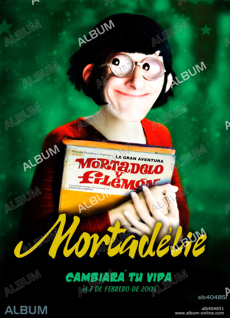 Poster de LA GRAN AVENTURA DE MORTADELO Y FILEMON, 2003, dirigida por JAVIER FESSER. Copyright SOGECINE/PELICULAS PENDELTON.