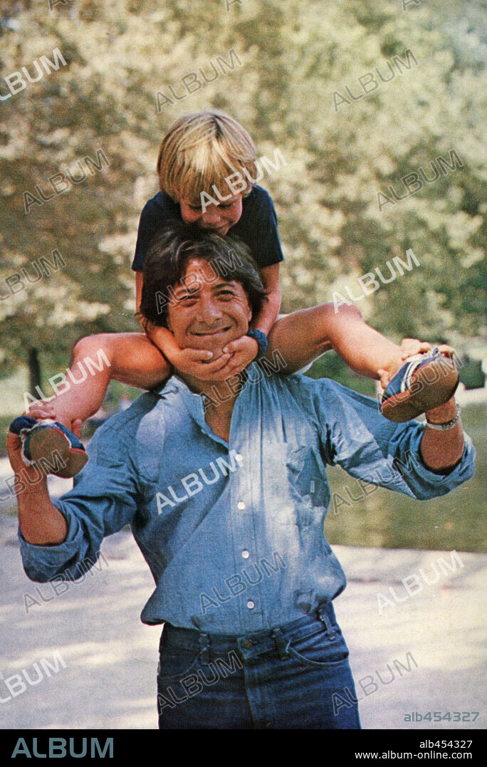 DUSTIN HOFFMAN und JUSTIN HENRY in KRAMER VS. KRAMER, 1979, unter der Regie von ROBERT BENTON. Copyright COLUMBIA PICTURES.