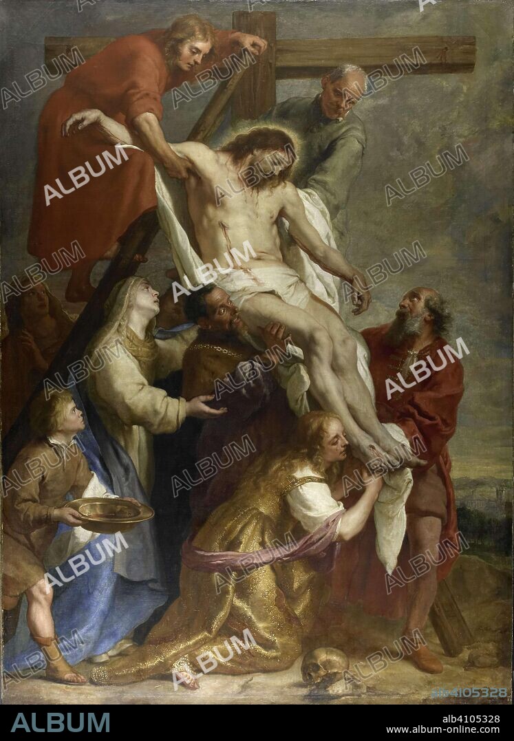 GASPAR DE CRAYER. The Descent from the Cross. Dating: 1630 - 1669. Measurements: h 309 cm × w 224.5 cm × d 3.5 cm; h 317.5 cm × w 232.5 cm × d 11 cm.