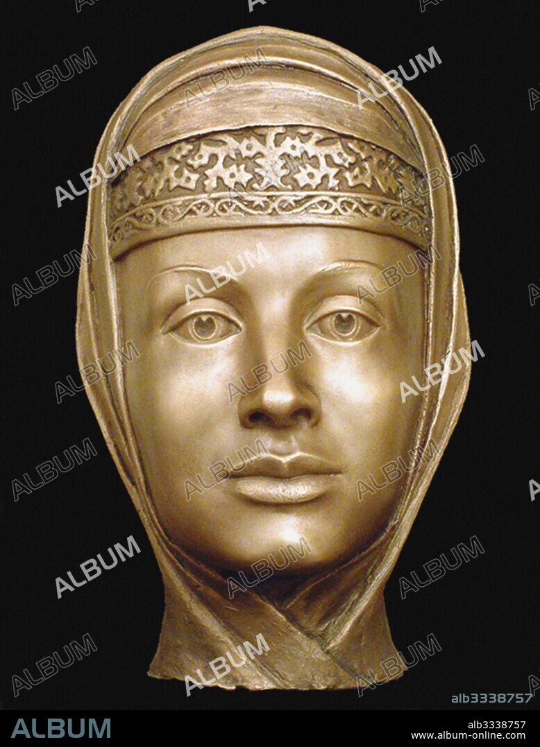 SERGEY ALEXEYEVICH NIKITIN. Marfa Vasilyevna Sobakina (1552–1571), the third wife of Ivan the Terrible (Forensic facial reconstruction).