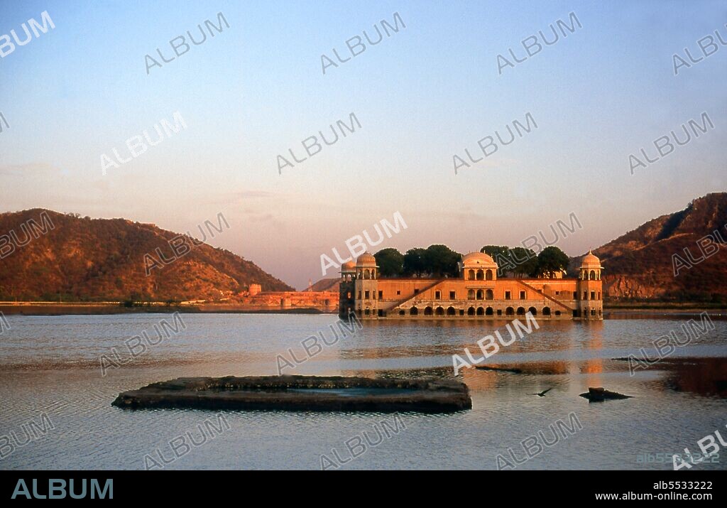 The Jal Mahal or 'Water Palace' and the Man Sagar Lake were renovated and extended by Maharaja Sawai Jai Singh II in the 18th century. Jaipur is the capital and largest city of the Indian state of Rajasthan. It was founded on 18 November 1727 by Maharaja Sawai Jai Singh II, the ruler of Amber, after whom the city was named. The city today has a population of 3.1 million. Jaipur is known as the Pink City of India. The city is remarkable among pre-modern Indian cities for the width and regularity of its streets which are laid out into six sectors separated by broad streets 34 m (111 ft) wide. The urban quarters are further divided by networks of gridded streets. Five quarters wrap around the east, south, and west sides of a central palace quarter, with a sixth quarter immediately to the east. The Palace quarter encloses the sprawling Hawa Mahal palace complex, formal gardens, and a small lake. Nahargarh Fort, which was the residence of the King Sawai Jai Singh II, crowns the hill in the northwest corner of the old city. The observatory, Jantar Mantar, is a World Heritage Site.