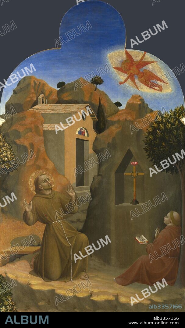 SASSETTA. The Stigmatisation of Saint Francis (From Borgo del Santo Sepolcro Altarpiece).