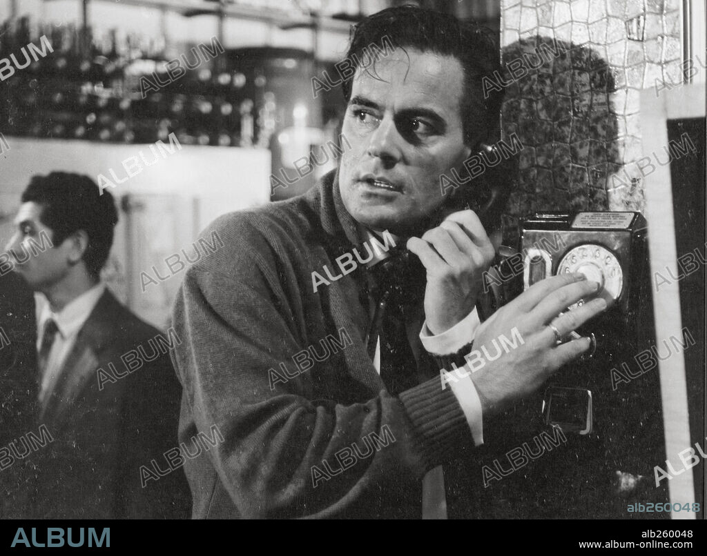 CARLOS ESTRADA en CRIMEN DE DOBLE FILO, 1965, dirigida por JOSE LUIS BORAU. Copyright ECO FILMS.