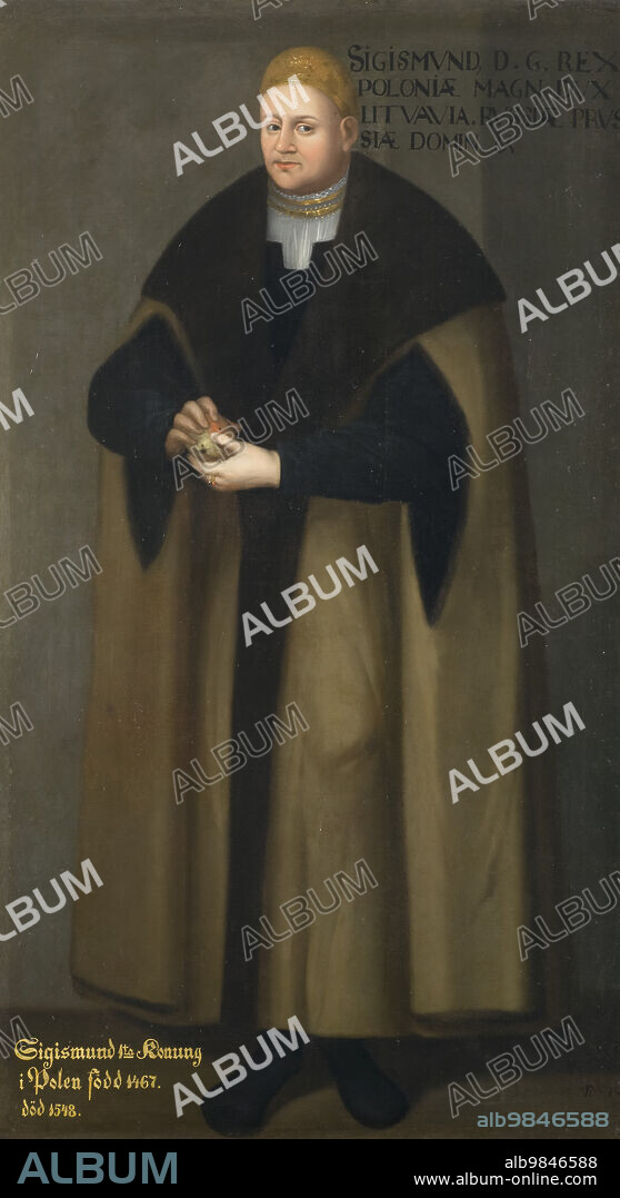 DAVID FRUMERIE. Sigismund I, 1467-1548, King of Poland, 1667.