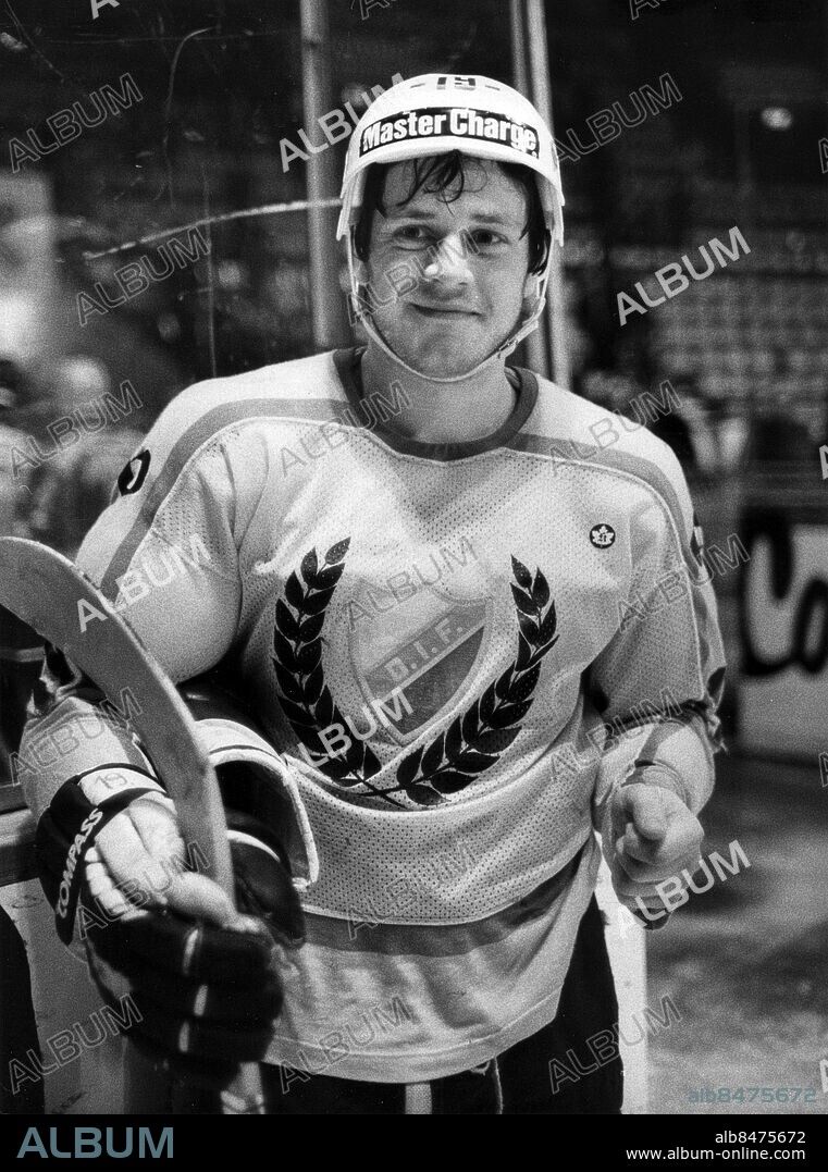 Bo Berglund, spelade för MODO hockey och AIK i Elitserien, samt spelade föri Landslaget och NHL. Fick 1988 guldpucken och är nu (2007) expertkommentator i TV 4 Plus.. Foto: Gunnar Lantz / SvD / SCANPIX / kod 11014.