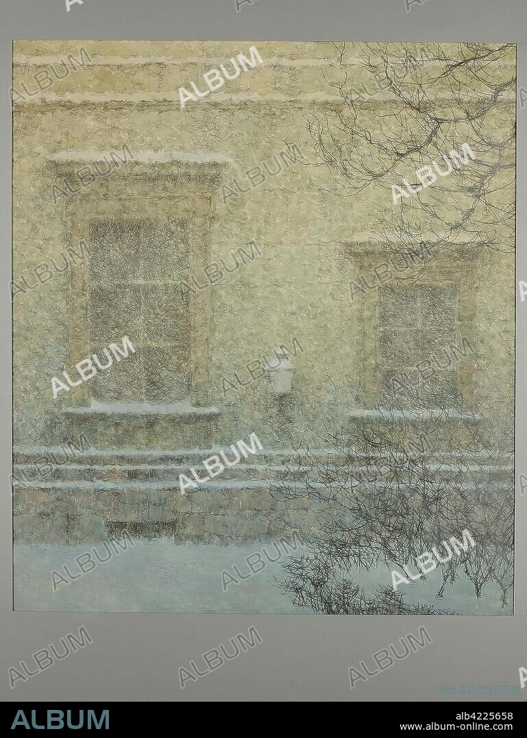 YEVGENY UKHNALYOV. 'Courtyard of the New Hermitage'. Russia, St.Petersburg, 1995. Dimensions: 71,8x62,8 cm.