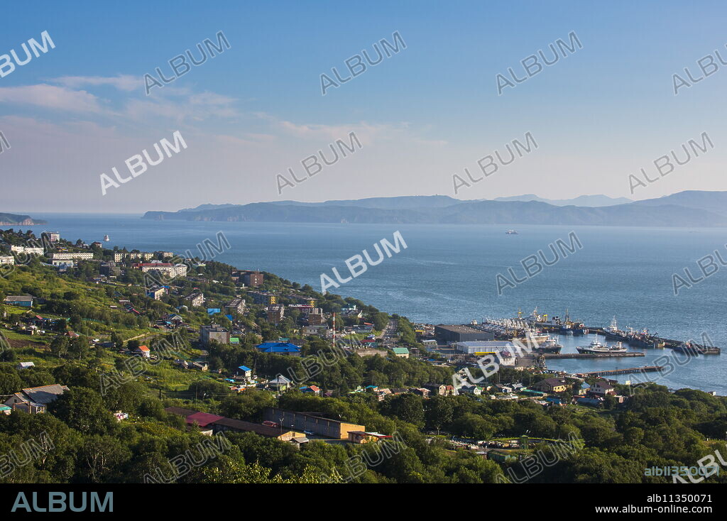 The Avacha Bay near Petropavlovsk-Kamchatsky, Kamchatka, Russia, Eurasia.