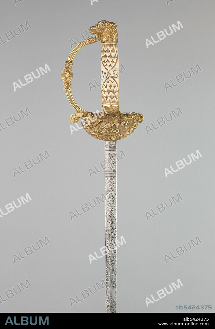 Sword of Winthrop Sargent (1753-1820), First Governor of Northwest Territories, England, c. 1800/10.