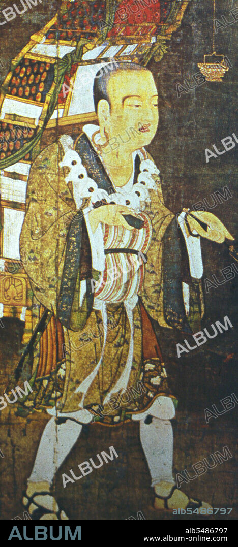 Born in Henan province of China in 602 or 603, from boyhood he took to reading sacred books, including the Chinese Classics and the writings of the ancient sages. While residing in the city of Luoyang, Xuanzang entered Buddhist monkhood at the age of thirteen. Due to the political and social unrest caused by the fall of the Sui dynasty, he went to Chengdu in Sichuan (Szechuan), where he was ordained at the age of twenty. From Xingdu, he travelled throughout China in search of sacred books of Buddhism. At length, he came to Chang'an, then under the peaceful rule of Emperor Taizong of Tang. Here Xuanzang developed the desire to visit India. He knew about Faxian's visit to India and, like him, was concerned about the incomplete and misinterpreted nature of the Buddhist scriptures that reached China. He became famous for his seventeen year overland journey to India, which is recorded in detail in his autobiography and a biography, and which provided the inspiration for the epic novel Journey to the West.