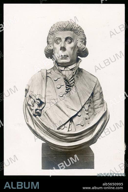 Heinrich, Prinz von Preußen (Bruder Friedrichs des Großen); Berlin 18.1.1726 - Rheinsberg 5.8.1802. Büste. Skulptur, anonym, 1790 oder später. Terrakotta, Höhee 65 cm. GK III Nr. 3937, Skulpt. Slg. Nr. 124. Berlin / Potsdam, SPSG Berlin-Brandenburg.