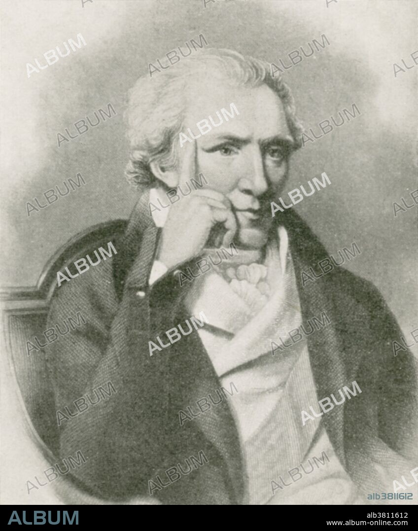 Count Rumford (March 26, 1753 - August 21, 1814), born Benjamin Thompson, English-American physicist and reformer. Born in Massachusetts, he joined the army at 18, acting as a secret agent for the British. He fled to England in 1776 and studied projectiles. He was elected to the Royal Society in 1779. After a brief return to America, he was knighted, and appointed adviser to the Elector of Bavaria. There he reformed the army, set up welfare schemes for the poor, bred stronger horses and cattle and laid out the English Garden in Munich. He also showed, by studying the boring of cannons, that heat was due to the motion of particles in a body. His challenge to establish physical theory was part of the 19th century revolution in thermodynamics. The retention of heat was a recurring theme in his work, as he is also credited with the invention of thermal underwear. He was a prolific inventor, developing improvements for chimneys, fireplaces and industrial furnaces, as well as inventing the double boiler, a kitchen range, and a drip coffeepot. He invented a percolating coffee pot following his pioneering work with the Bavarian Army, where he improved the diet of the soldiers as well as their clothes. He died in 1814 at the age of 61.