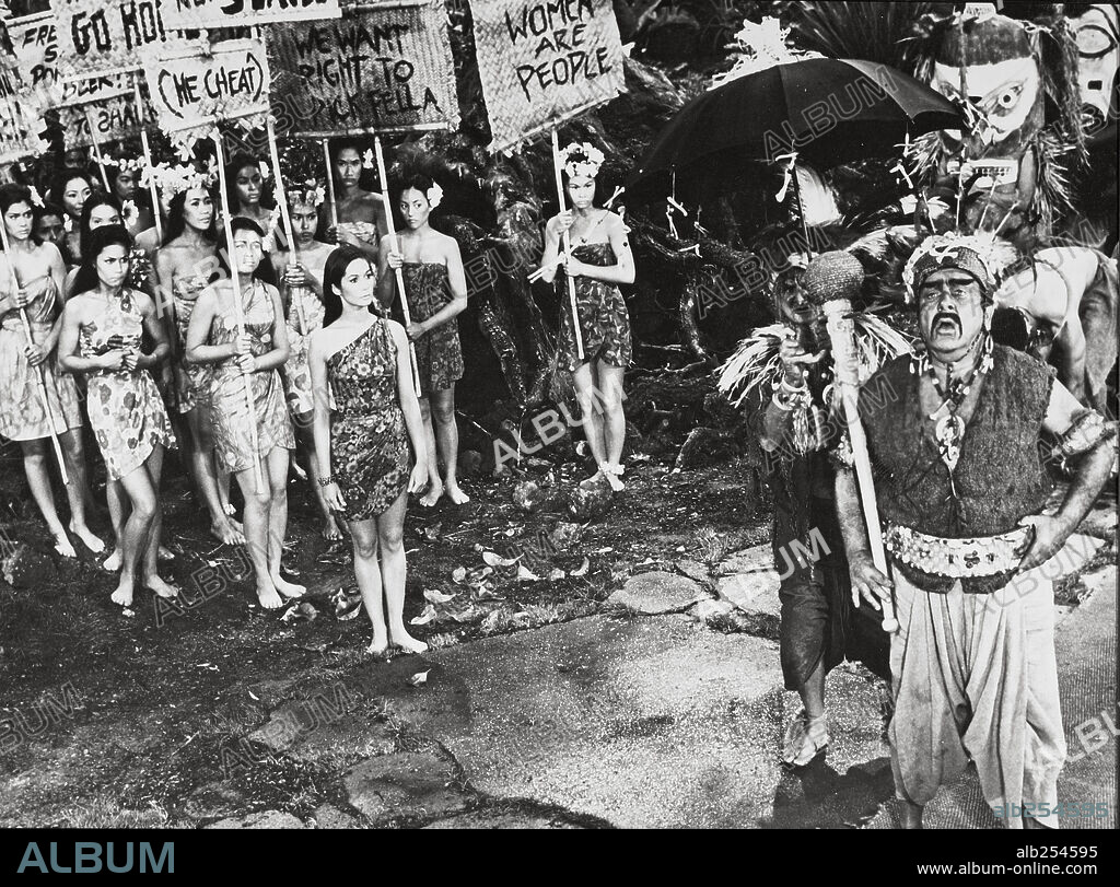AKIM TAMIROFF in LIEUTENANT ROBIN CRUSOE U. S. N., 1966, directed by PAUL BYRON. Copyright WALT DISNEY PRODUCTIONS.