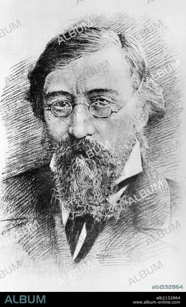 Nikolai g, chernyshevsky (1828-1889), from an engraving.