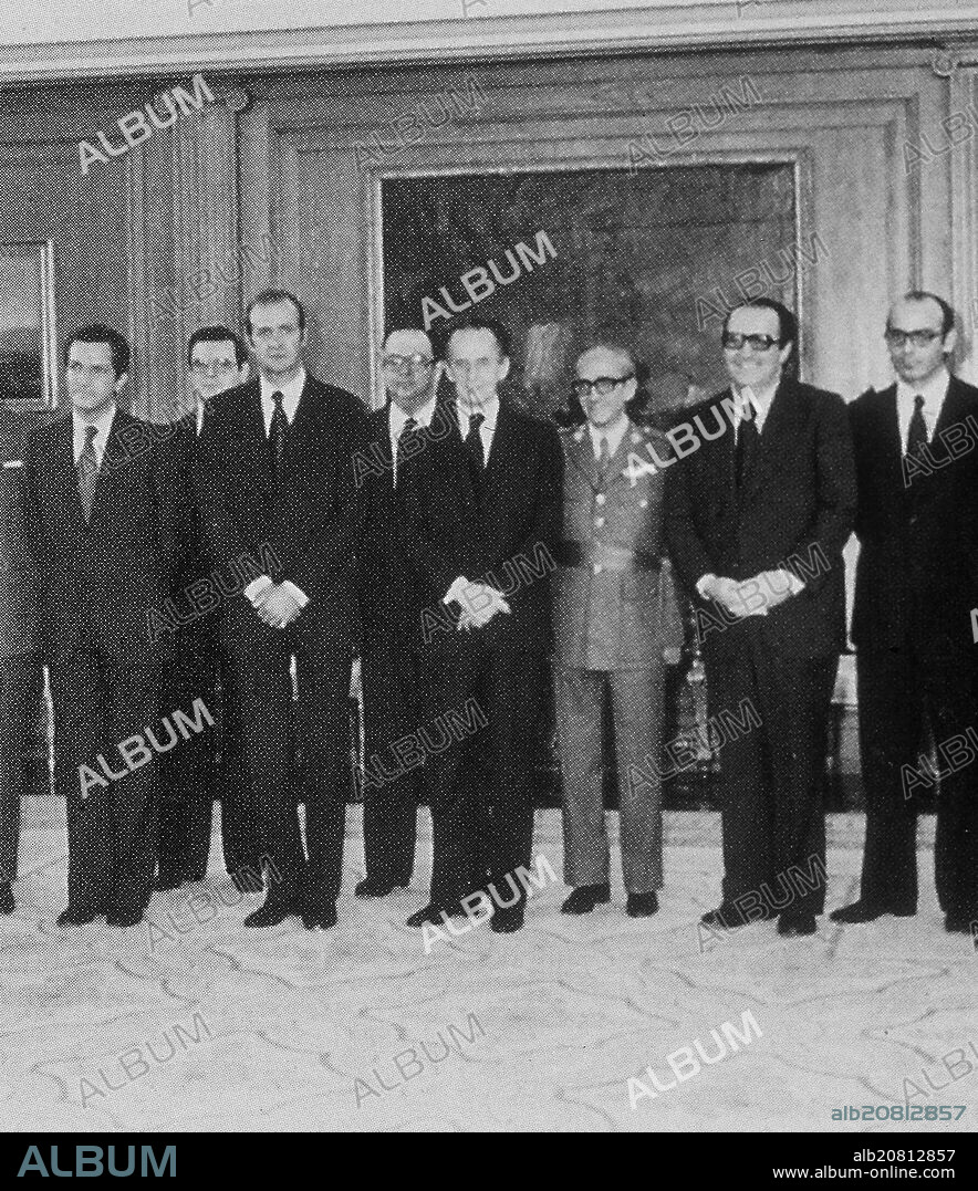 PRIMER GOBIERNO DE ADOLFO SUAREZ, 5 DE JULIO DE 1976.