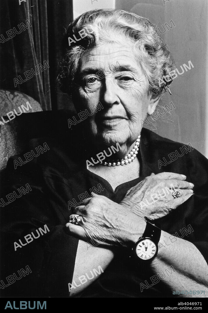 Agatha Christie (1890-1976), British writer. Detective novelist and playwright whose books have sold more than 100 million copies and have been translated into some 100 languages.
