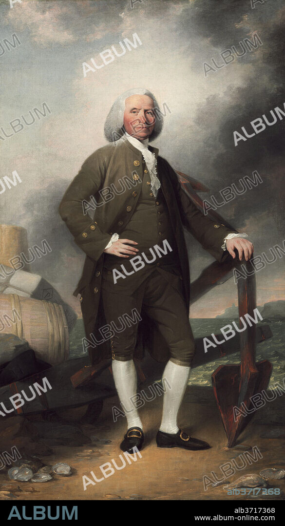 JOHN TRUMBULL. Patrick Tracy. Dated: 1784/1786. Dimensions: overall: 232.5 x 133.7 cm (91 9/16 x 52 5/8 in.)  framed: 252.8 x 154.9 x 10.7 cm (99 1/2 x 61 x 4 3/16 in.). Medium: oil on canvas.