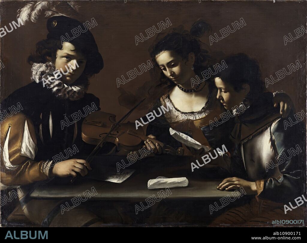 MATTIA PRETI. The Concert, 1630.
