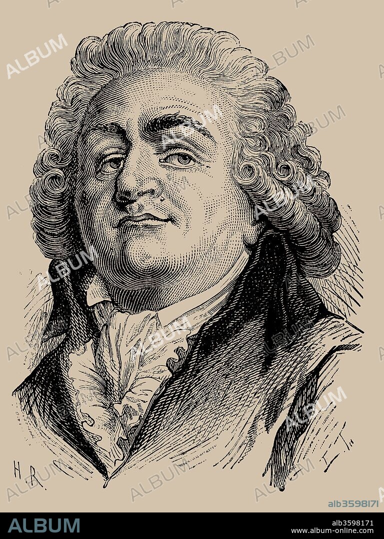 ANONYME. Portrait of Honoré Gabriel Riqueti, comte de Mirabeau (1749-1791).