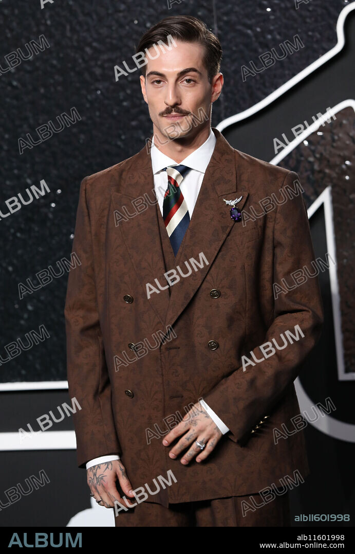 September 11, 2024, Newark, New Jersey, USA: Damiano David attends the 2024 MTV Video Music Awards, VMAs, at UBS Arena in Elmont, New Jersey, USA, on 11 September 2024. Photo: Alec Michael (Credit Image: © Alec Michael via ZUMA Press).
