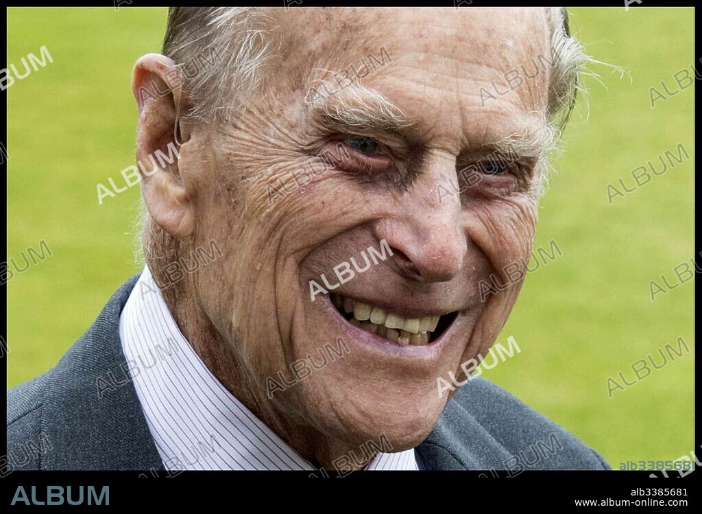 DUQUE DE EDIMBURGO (FELIPE DE GRECIA Y DE DINAMARCA). May 3, 2017 - London, London, United Kingdom - Image licensed to i-Images Picture Agency. 03/05/2017. London, United Kingdom. The Duke of Edinburgh during a visit to Lord's Cricket Ground in London, where the he opened the new Warner Stand . Picture by ROTA / i-Images UK OUT FOR 28 DAYS. 03/05/2017