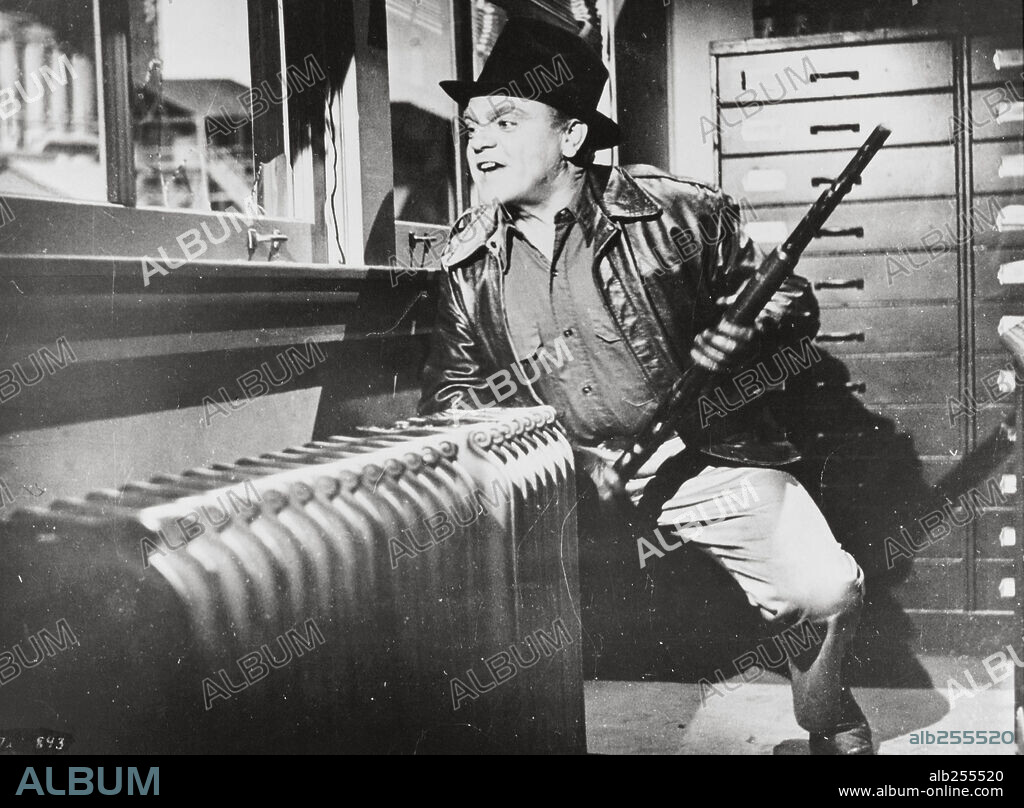 JAMES CAGNEY en AL ROJO VIVO, 1949 (WHITE HEAT), dirigida por RAOUL WALSH. Copyright WARNER BROTHERS.