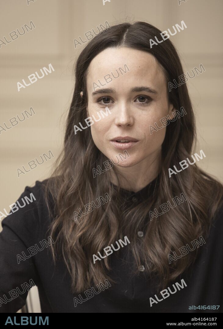 ELLIOT PAGE. January 27, 2019 - Hollywood, California, U.S. - Ellen Paige stars in Umbrella Academy. 27/01/2019