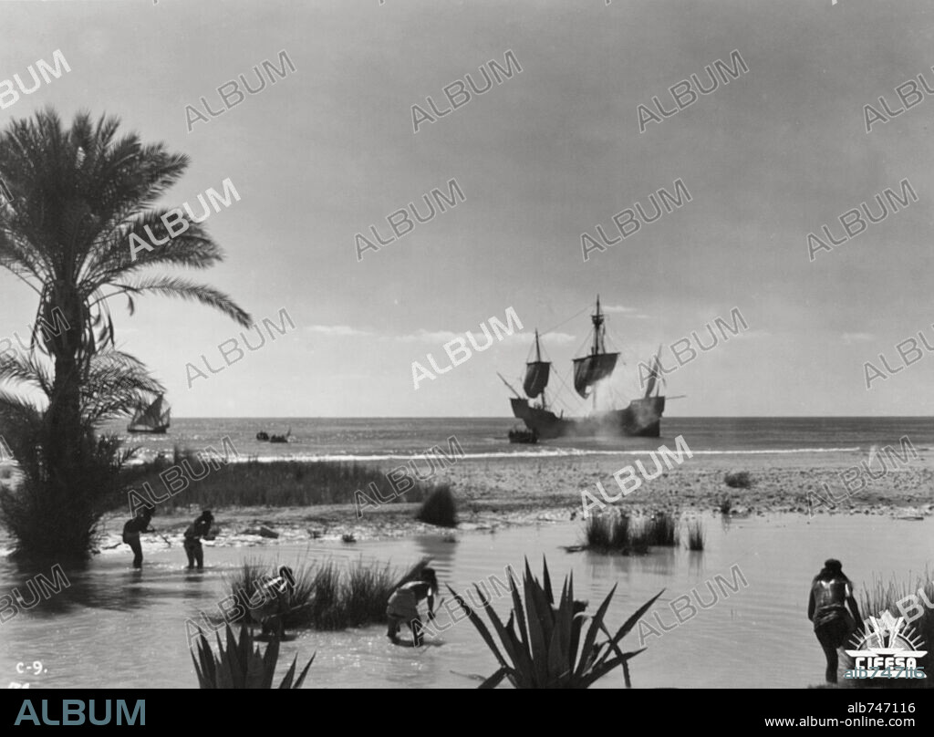 ALBA DE AMERICA, 1951, dirigida por JUAN DE ORDUÑA. Copyright CIFESA.