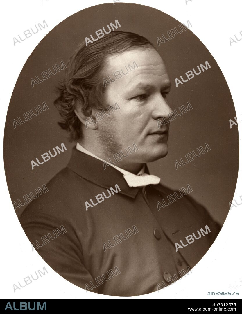 Rev Canon Farrar, DD, FRS, Canon of Westminster, 1876. From Men of Mark: a gallery of contemporary portraits of men distinguished in the Senate, the Church, in science, literature and art, the army, navy, law, medicine, etc. Photographed from life by Lock and Whitfield, with brief biographical notices by Thompson Cooper. (London, 1876-1883).