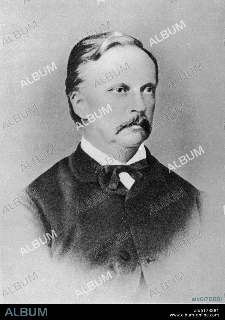 HERMANN VON HELMHOLTZ (1821-1894) - CIENTIFICO ALEMAN - INVENTOR DE OFTALMOSCOPIO EN 1851.